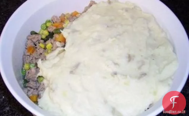 Torta di pastore di tacchino