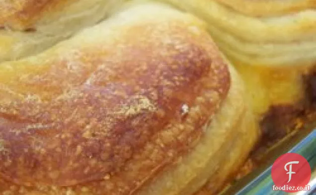 Chili Formaggio cane Pot Pie