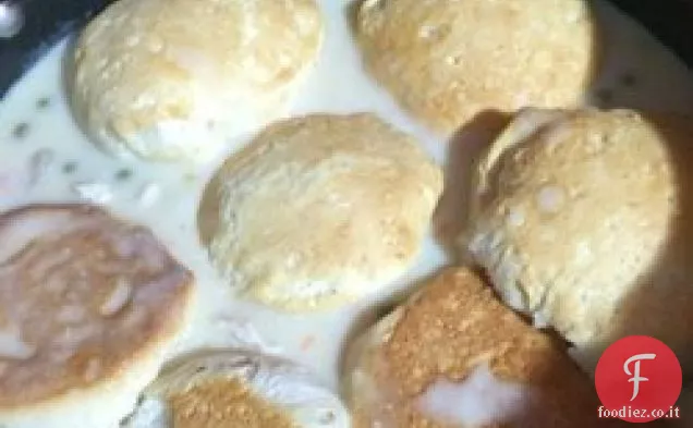 Zuppa di torta di pollo