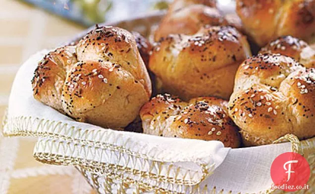 Involtini di Trifoglio al miele