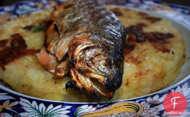 Trota intera grigliata