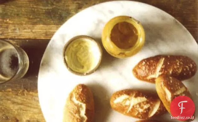 Rotoli di Pretzel morbidi
