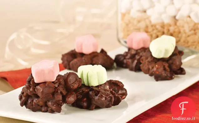 Grappoli di malva al cioccolato