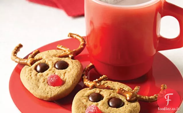 Slice ' n Cuocere biscotti Rudolph