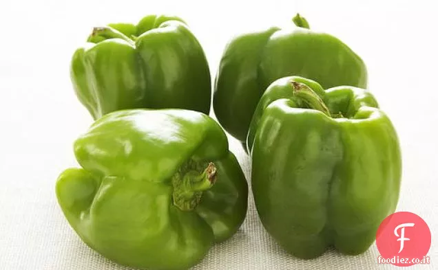 Trota di lago affumicata con peperoni saltati