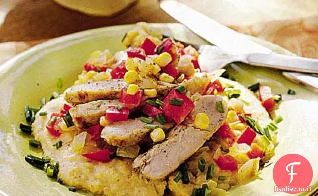 Pollo con Polenta