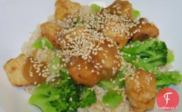 Pollo al sesamo