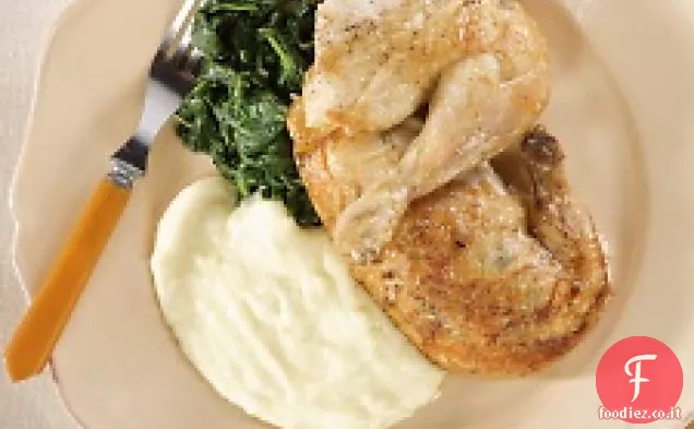Arrosto di pollo agricoltori