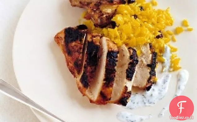 Cannella Pollo alla griglia con Raita