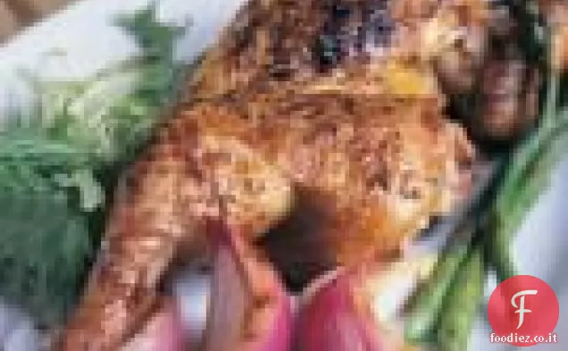 Pollo pressato in stile sud-occidentale
