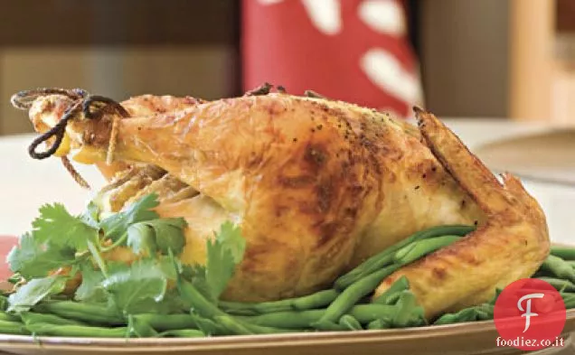 Pollo al forno salato
