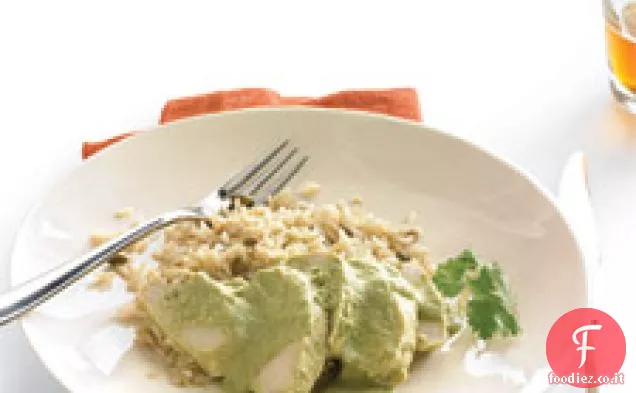 Pollo con talpa di semi di zucca