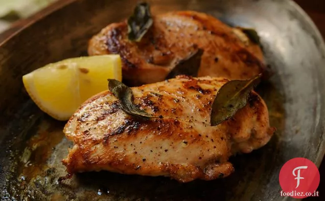 Petto di Pollo con Salvia fresca
