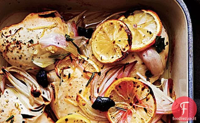 Pollo con Olive e Limoni