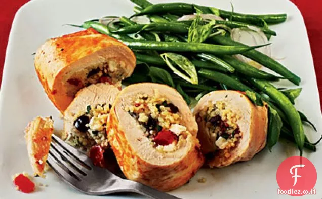 Couscous-Pollo ripieno