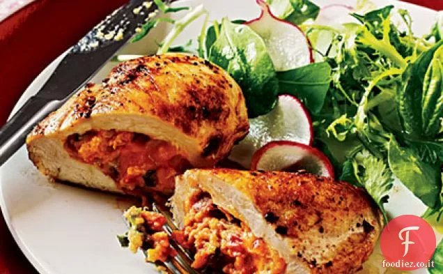 Pollo al formaggio Pimiento