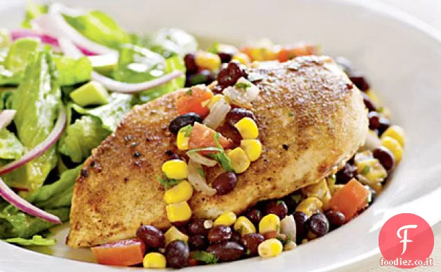 Pollo con salsa sud-occidentale