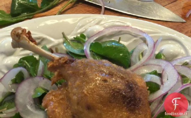 Olio d'oliva Anatra in camicia Confit