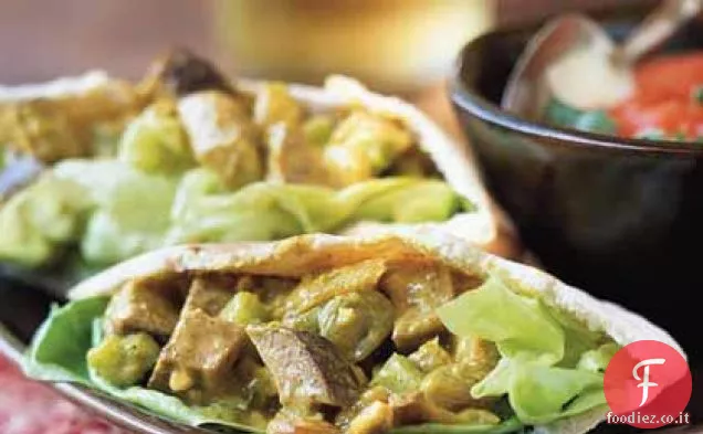 Panini all'anatra al curry