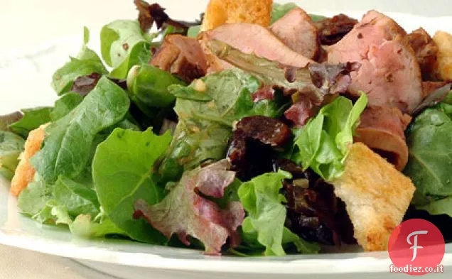 Insalata di petto d'anatra all'arancia