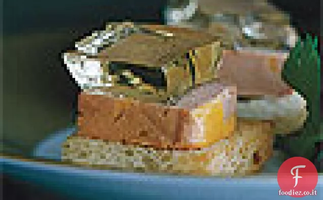 Toast di Foie Gras con Sauternes Geleé