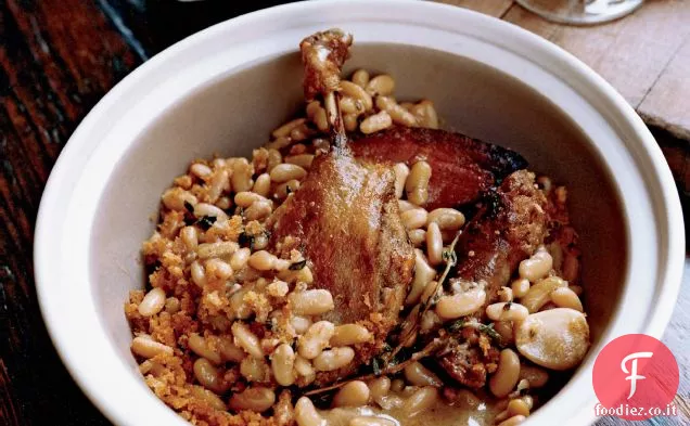Cassoulet con Confit d'Anatra