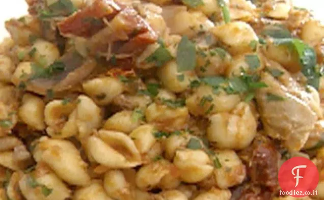 Confit di Anatra e Pomodoro secco sulla pasta