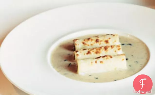 Cannelloni con Crema al Tartufo