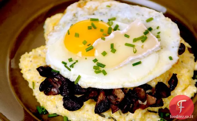 Polenta Cremosa con Funghi di Bosco
