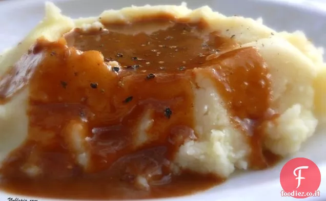 Fare avanti Tacchino (ringraziamento) sugo