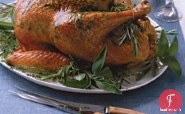 Tacchino arrosto alle erbe