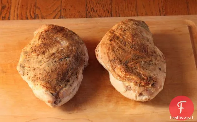 Tacchino arrosto, a pezzi
