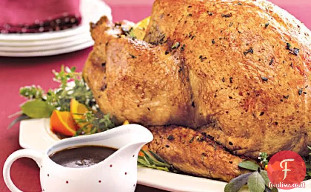 Tacchino arrosto alle erbe