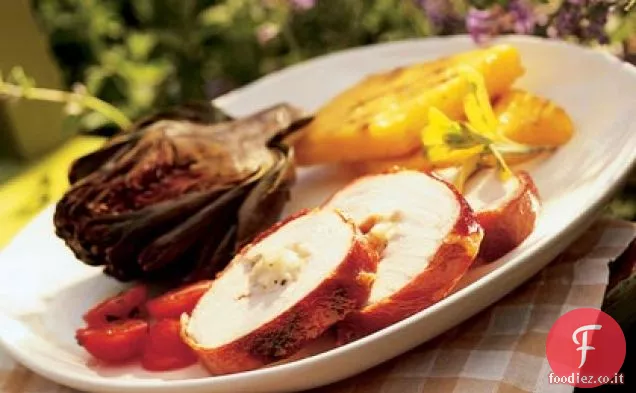 Petto di Tacchino al Prosciutto con Fontina e Salvia