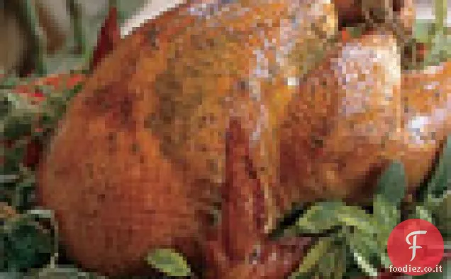 Tacchino al burro alle erbe di Tom Colicchio