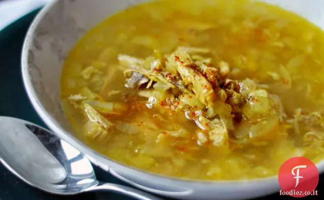 Tangy Mulligatawny con la Turchia