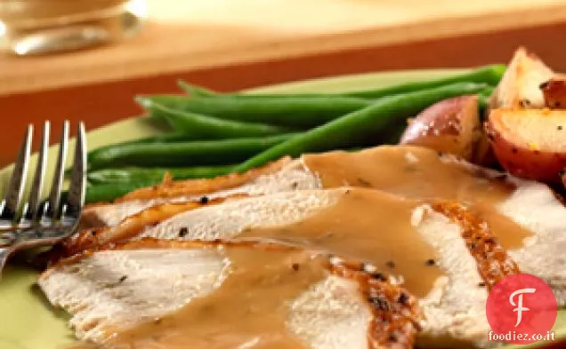 Tacchino arrosto alle erbe