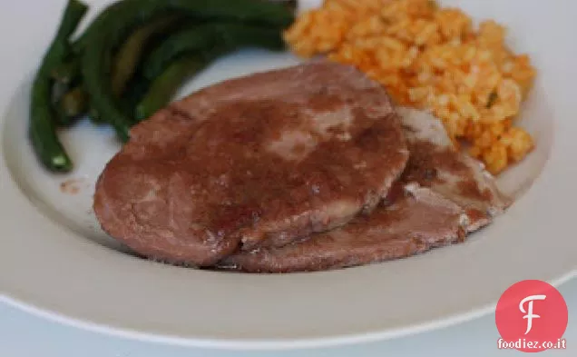 Tacchino con lampone Chipotle Salsa Crockpot Ricetta
