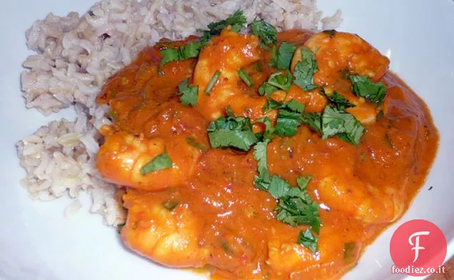 Curry di gamberi