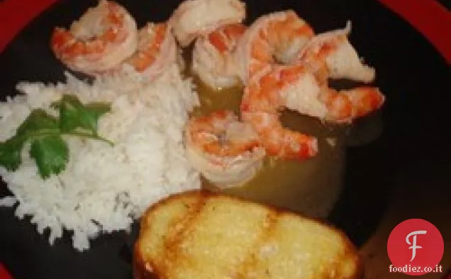 Rum e gamberi al lime