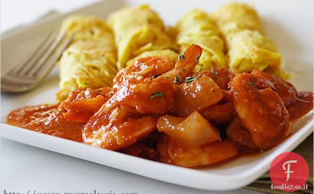 Sambal Udang / gambero Sambal