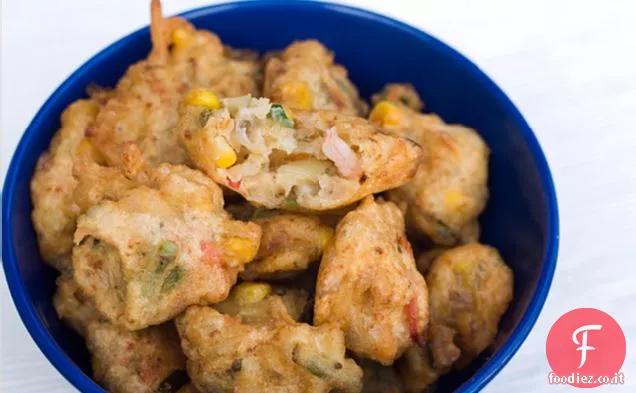 Cucur Udang (frittelle di gamberi)