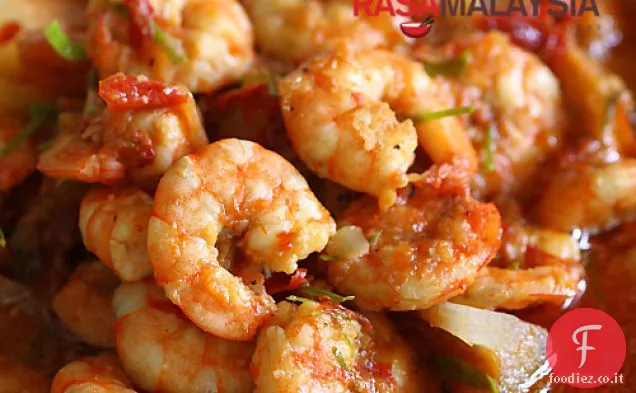 Sambal Udang Ricetta (gambero Sambal)