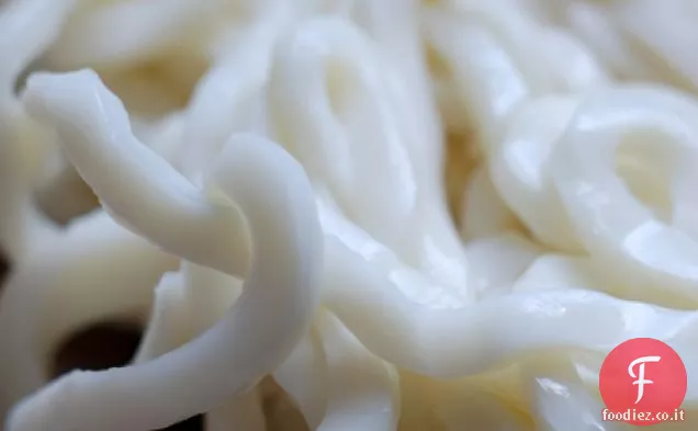 Zuppa di Udon con gamberi