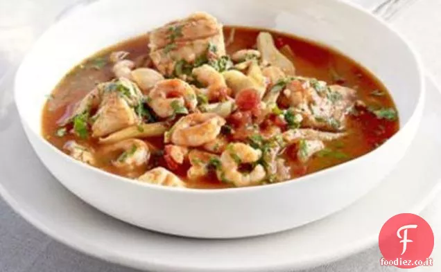 Stufato di pesce mediterraneo