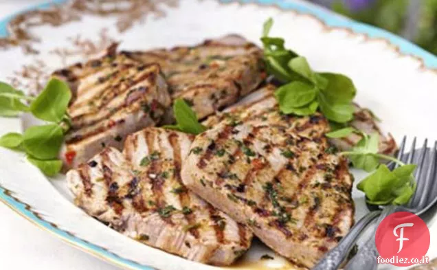 Bistecche di tonno con Chermoula