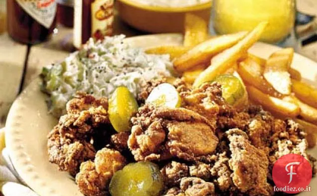 Ostriche fritte del sud-ovest