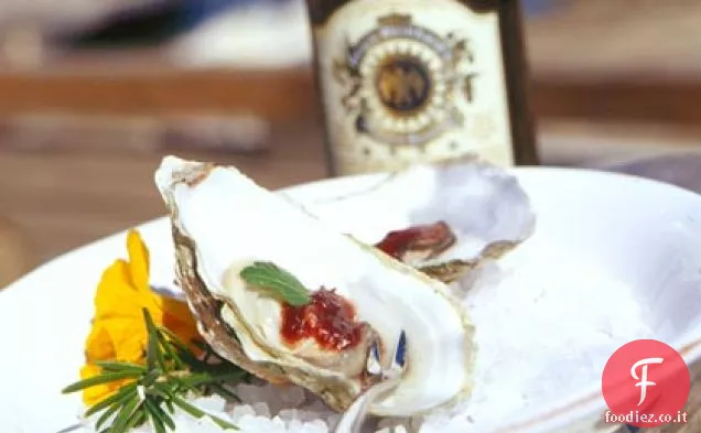 Ostriche cocktail con la migliore salsa cocktail di Oystererville