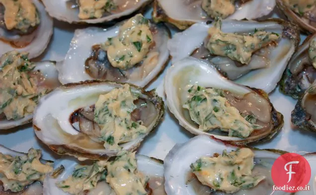 Basilico Burro Ostriche alla griglia