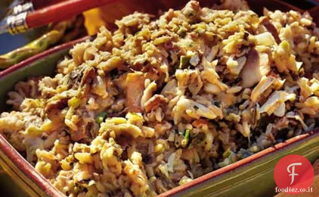 Condimento a base di carne di granchio e ostriche